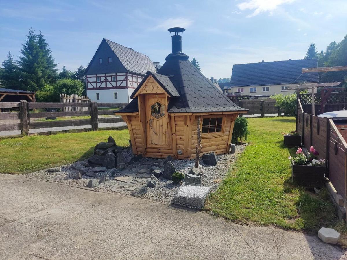 Ferienwohnung Am Hofladen Hellendorf - Saechsische Schweiz Bad Gottleuba Eksteriør bilde