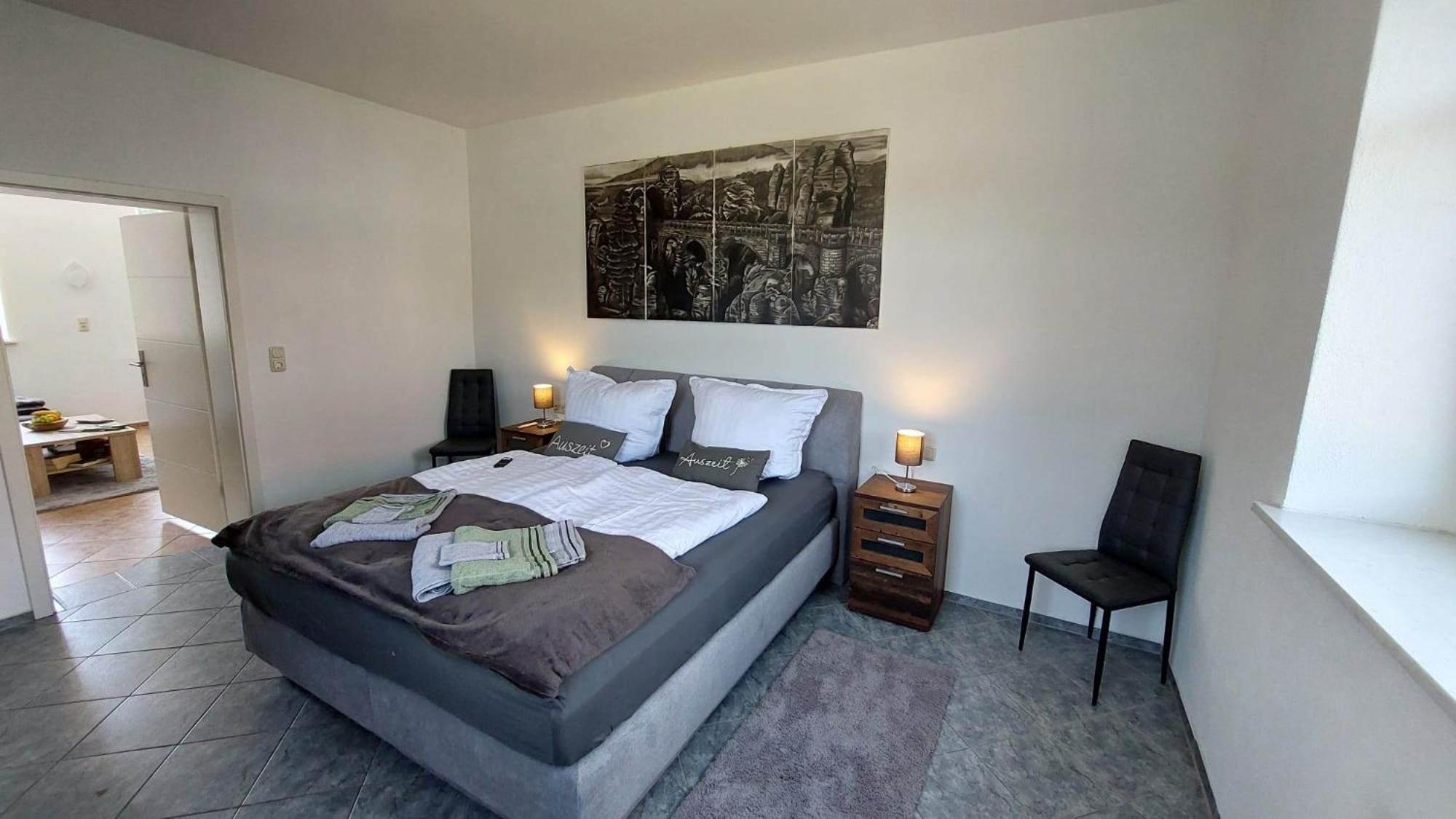 Ferienwohnung Am Hofladen Hellendorf - Saechsische Schweiz Bad Gottleuba Eksteriør bilde