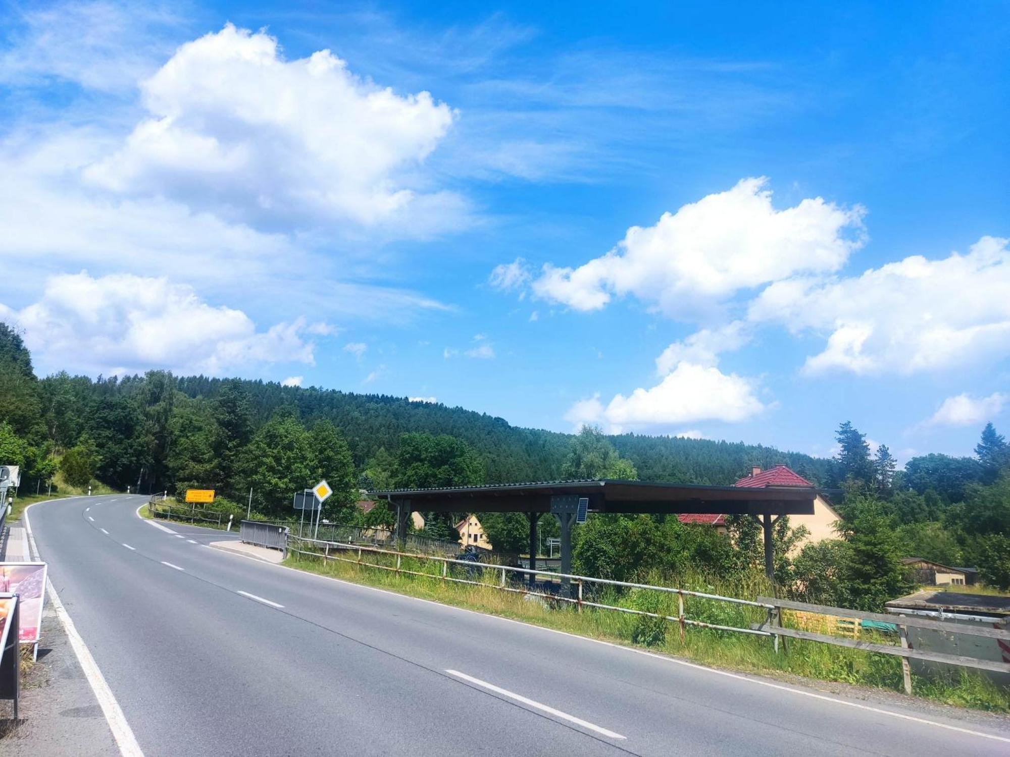 Ferienwohnung Am Hofladen Hellendorf - Saechsische Schweiz Bad Gottleuba Eksteriør bilde